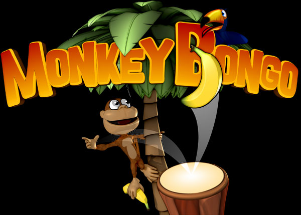 monkey bongo drum